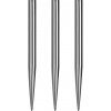 Hroty na šípky Mission steel Glide plain, kovové 34mm, strieborné - 3ks Dľžka hrotu: 40 mm