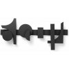 Ferm Living Vešiak Cupe Wall Rack, black