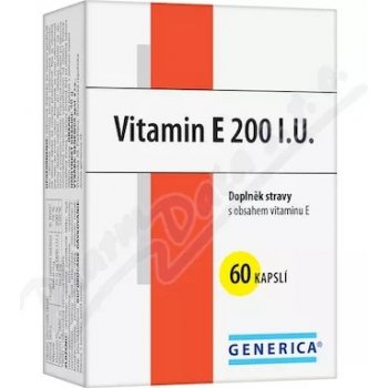 Generica Vitamin E 200 mg 60 kapsúl