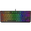 ENDORFY herná klávesnica Thock TKL Pudd.Kailh RD RGB /USB/ red sw. / drôtová / mechanická / US layout / čierna RGB EY5A006