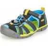 Detské sandále SEACAMP II CNX, BLACK/BRILLIANT BLUE, keen, 1022984/1022969, čierna - 39