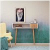 Hanah Home Kiogi 100 cm bílý / hnědý + záruka 3 roky zadarmo