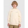 4F detská mikina bavlna béžová, veľkosť 158