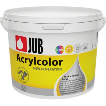 JUB ACRYLCOLOR - akrylátová fasádna farba - biela - 1001 - 15 L