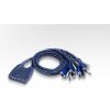 Aten CS-64US-AT KVM prepínač pre 4xPC s VGA a USB portami