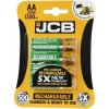 JCB RTU NiMH AA/R06, min.1200mAh, prednabitá, blister 4 ks JCB-HR61300RC