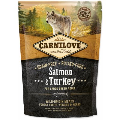 CARNILOVE Salmon & Turkey for Dog Large Breed Adult 1.5kg
