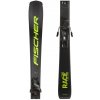 Detské zjazdové lyže Fischer RC4 RACE JR+ FJ7 SLR Čierna,Žltá