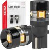 LED žiarovky CANBUS T10 W5W 5SMD 3030 White 12V 24V AMiO-04239