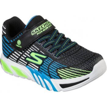 Skechers S Lights - Flex-Glow Elite black-blue-lime 400135L bblm