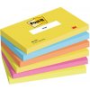 POST-IT Bločky Post-it `ENERGIA` 76x127mm, 6x100 lístkov