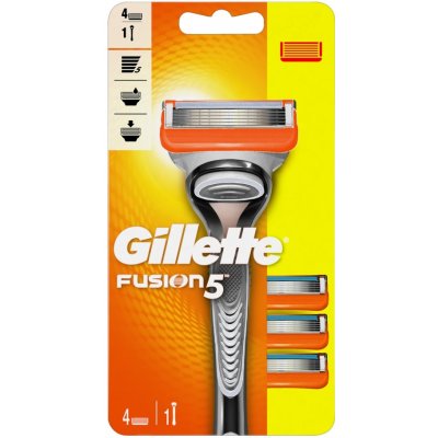 Gillette Fusion5 + 4 ks hlavic