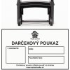 Darčekový poukaz pečiatka 116x70 mm