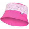 LITTLE ANGEL Klobúk tenký Outlast® tm.ružová ružová bodka lesk