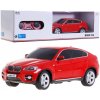 RASTAR RC Auto BMW X 6 1:24 na diaľkové ovládanie, červené