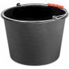 STREND PRO Vedro ReCycled. 12 lit, stavebné, plast, plastový úchyt, čierne