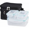 Dóza MagicHome, hranatá, s termo taškou, sada 3 ks, 1x 1500 ml + 2x 500 ml