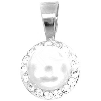 Argento Strieborný prívesok so Swarovski elements perla 8343000 od 10,6 € -  Heureka.sk