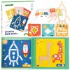 Tooky Toy Puzzle magnetické kocky pre deti 49 ks