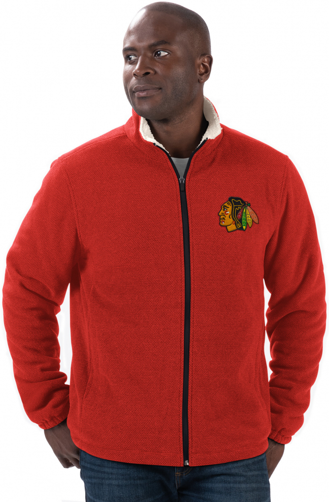 G-III pánská bunda Chicago Blackhawks Counter Sherpa jacket