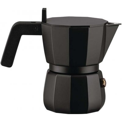 Kávovar Alessi Moka 70 ml DC06.1.B čierna