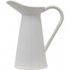 Clayre & Eef Biely keramický retro džbán - 23*13*25 cm - Clayre & Eef