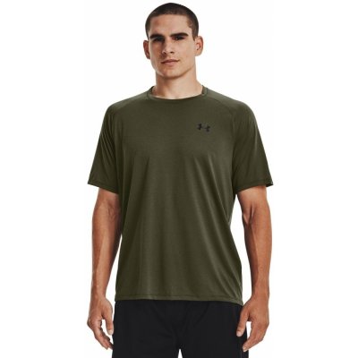 Under Armour Men's UA Tech 2.0 Textured short sleeve T-Shirt Marine OD green black