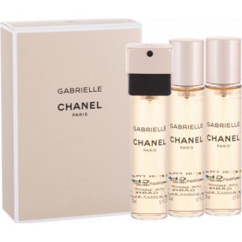 Chanel Gabrielle parfumovaná voda dámska 3 x 20 ml náplne od 89 € - Heureka .sk