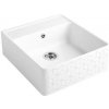 Kuchynský drez Villeroy & Boch Single 595 Mosaic Biela keramika Mosaic