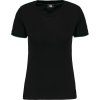 Kariban Doprodej- Tričko WK3021 Day-to-Day, krátký rukáv, dámské COT203021o6400-black/kelly XS Černá/zelená kelly
