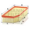MANN-FILTER Vzduchový filter C38145