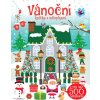 Vánoční knížka s nálepkami