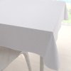 Biante Teflónový štvorcový obrus TF-011 Popínavé lístky - studená biela 120x120 cm