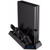 Vertikálny nabíjací USB stojan s chladením PS4 / Slim / Pro
