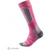 Devold Alpine Merino detské podkolienky, cerise 28-30