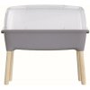 Sadbovač Prosperplast RESPANA PLANTER WOOD HIGH SET 78 cm sivý kameň