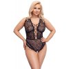 Cottelli Curves - transparent patterned body purple
