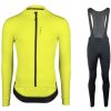 Force ENDLESS fluo dres - dlhý rukáv + Force ENDLESS čierne s vložkou - XL