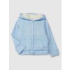 GAP Baby sherpa mikina s logom Modrá 5YRS Modrá Modrá