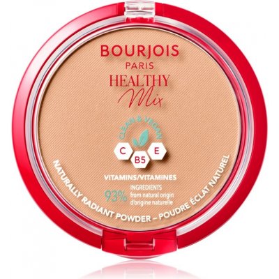 Bourjois Healthy Mix zmatňujúci púder pre žiarivý vzhľad pleti odtieň 05 Sand 10 g