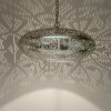Filigree luster do obývačky orient Black & Silver UFO Ø45*125