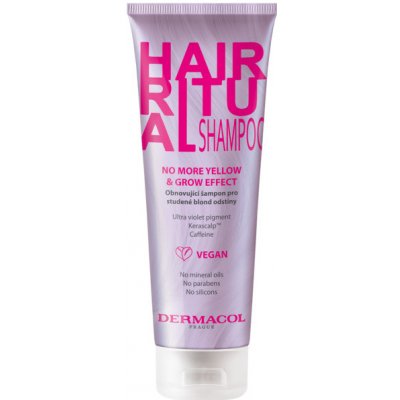 Dermacol - HAIR RITUAL Šampón pre studené blond odtiene - 250 ml