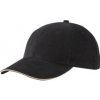 Myrtle beach Unisex šiltovka MB6541 Black one size