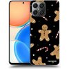 Picasee silikónový čierny obal pre Honor X8 4G - Gingerbread
