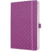 Sigel Jolie zápisník ružovofialový A6