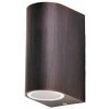 RABALUX SK Svietidlá s.r.o. Moderné vonkajšie nástenné svietidlo Chile 8019 - antická hnedá