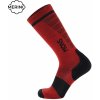 Podkolienky Mons Royale merino ponožky PRO LITE MERINO SNOW SOCK retro red - Odosielame do 24 hodín