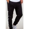 ALPHA INDUSTRIES Dlhé nohavice teplákové Inlay Rubber Jogger - čierne (116371/03)