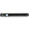 Techly Power strip 19 1.5U, 250V, 16A, 6x Schuko, 3m, inštalačný vypínač (023233)