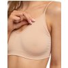 Nevystužená podprsenka JULIMEX Bamboo Bralette XL čierna
